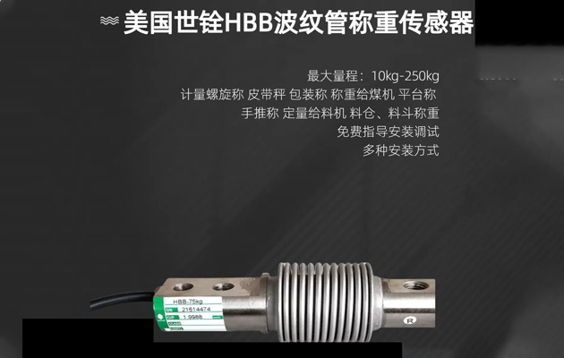 美国世铨HBB波纹管梁式91看片成人免费传感器